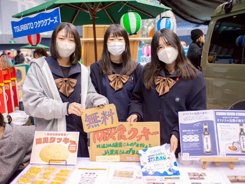 実現した防災クッキー
