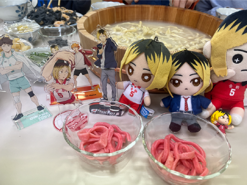 推し活たらいうどんのイベントの様子